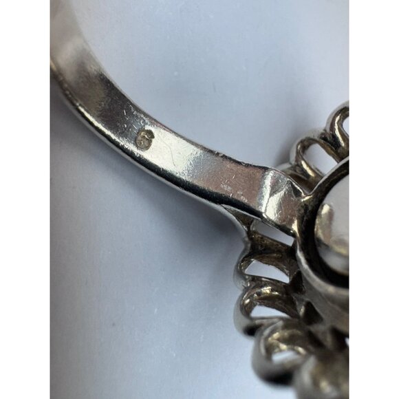 Estate Kameleon Sterling Silver 925 Interchangeable Ring Green Abalone - Picture 10 of 12